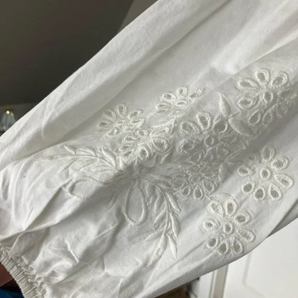 Damson Madder Peasant Dress - Picture 3 of 4